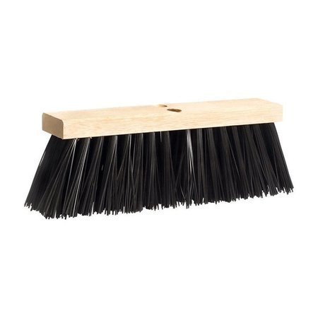 DQB Street Broom Blk 16" 08504